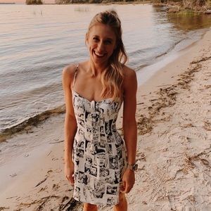 Reformation Comic Strip Dress